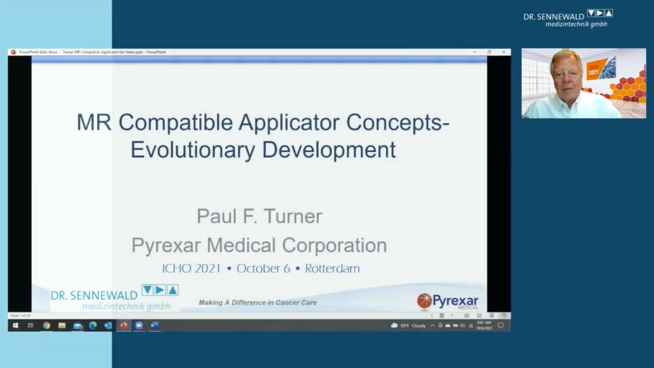Paul Turner: MR Compatible Applicator Concepts